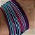 PULSEIRA CORDA DE VIOLAO COLORIDA - KIT COM 9 PULSEIRAS - Imagem 2