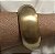 PULSEIRA BRACELETE FOSCO BANHADO A OURO 18K - Imagem 1