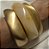 PULSEIRA BRACELETE FOSCO BANHADO A OURO 18K - Imagem 3