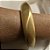 PULSEIRA BRACELETE FOSCO BANHADO A OURO 18K - Imagem 1