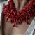 COLAR CONTAS RESINA VERMELHO - Imagem 3