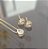 CONJUNTO COLAR E BRINCO GOTA COM ZIRCONIA CRISTAL BANHADO A OURO 18 K - P - Imagem 3