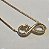 PULSEIRA INFINITO COM ZIRCONIAS BANHADA A OURO 18K - Imagem 2