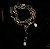 COLAR BODY CHAIN PEROLA SHELL BANHADO A OURO 18 K - Imagem 1