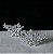 BRINCO EAR CUFF COM MICROZIRCONIAS CRISTAIS BANHADO A RODIO - Imagem 3