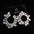 BRINCO SEMICIRCULO FRONTAL COM BAGUETES IRREGULARES BANHADO A OURO 18 K - Imagem 2