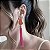 BRINCO TASSEL COM MICANGAS BANHADO A OURO 18 K - Imagem 1