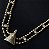 COLAR CHOKER NOSSA SENHORA CRAVEJADA COM ZIRCONIAS CRISTAL BANHADO A OURO 18K - Imagem 3