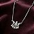 COLAR OLHO GREGO COM ZIRCONIAS CRISTAL BANHADO A OURO 18 k OU PRATA - Imagem 4