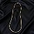 COLAR FITA BANHADO A OURO 18K - 85 CM - Imagem 3