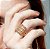 ANEL RENDADO BANHADO A OURO 18 K - Imagem 2