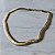 COLAR CHOKER LACRAIA BANHADO A OURO 18 K - 8MM - Imagem 3