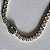 PULSEIRA RIVIERA CRISTAL E PEDRA VERDE BANHADA A OURO 18K - Imagem 2