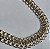PULSEIRA CORRENTE TRIPLA BANHADA A OURO 18 K - Imagem 2