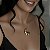 COLAR CARACOL EM CHAPA BANHADO A OURO 18 K - Imagem 1