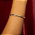 PULSEIRA BRACELETE ABAULADO BANHADA A OURO 18K - Imagem 1