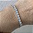 PULSEIRA AJUSTAVEL COM ZIRCONIA ACQUA LEITOSA BANHADA A RODIO - Imagem 1
