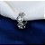 BRINCO PIERCING FAKE COM ZIRCÔNIAS CRISTAL BANHADO A RODIO - Imagem 2