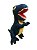 Dinossauro médio azul - Imagem 2