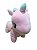 Unicórnio rosa grande  todo em plush - Imagem 2
