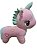 Unicórnio rosa grande  todo em plush - Imagem 3