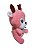 Bicho Alce rosa todo em plush - Imagem 2