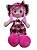 Boneca Diana média vestido xadez - Imagem 3