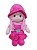 Boneca Fernandinha rosa em plush - Imagem 1