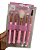 Kit com 05 Pincéis para Maquiagem Gatinho Ruby Anjo, base, pó, sombra, delineador e lábios - Imagem 1