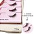 Cartela de Cílios Postiços H1022 com 10 pares cantinho cat half lashes - Imagem 2