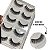 Cartela Com 5 Pares Cílios Postiços Mink EG129 Volumoso Hinf - Imagem 5