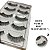 5 Pares de Cílios Postiços SL123 estilo natural base silicone - Imagem 3