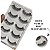 5 Pares de Cílios Postiços SL123 estilo natural base silicone - Imagem 5