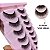 Cartela 10 Pares Cilios Postiços 3D Efeito volumoso JN15 - Imagem 3