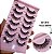 Cartela 7 Pares Cilios Postiços Efeito volumoso XH43 - Imagem 3