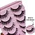 Cartela 7 Pares Cilios Postiços Efeito volumoso XH43 - Imagem 2