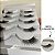 Cílios Postiços Half Lash SP30 Cartela com 5 Pares Hinfinity Base Transparente - Imagem 3