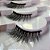 Cílios Postiços Cantinho Y2016 10 Pares Half Lashes Cat Eye Natural Base Preta - Imagem 4