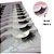 Cílios Postiços Cantinho Y2016 10 Pares Half Lashes Cat Eye Natural Base Preta - Imagem 6