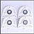 Placas p/ Modelos 3D c/ 4 Unidades - Imagem 1