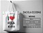 Sacola Ecobag I Love Rock I'Roll tecido Oxford 100% Poliéster - Imagem 4