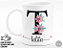 Caneca Letra "T" Floral + Porta Caneca Grátis - Imagem 1