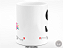 Caneca Letra "S" Floral + Porta Caneca Grátis - Imagem 2