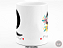 Caneca Letra "Q" Floral + Porta Caneca Grátis - Imagem 2