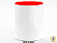 Caneca Do Seu Jeito de Cerâmica com Alça e Interior Vermelho - Imagem 2