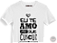 Camiseta Eu Te Amo Mais Que Cuscuz 100% Algodão Fio 30.1 - Imagem 2