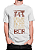 Camiseta Frase Deus Me Proteja de Mim... Malha 100% Algodão Fio 30.1 - Imagem 4