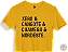 Camiseta Xero & Cangote... Malha 100% Algodão Fio 30.1 - Imagem 1