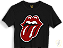 Camiseta The Rolling Stones malha 100% ALGODÃO Fio 30.1 Penteado - Imagem 1