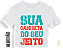 Camiseta DO SEU JEITO: malha 100% ALGODÃO Penteado Fio 30.1. Personalize a sua! - Imagem 2